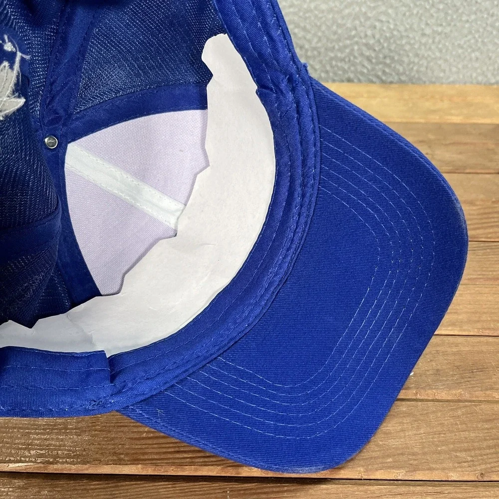 NAPA‎ Racing Hat Adult Blue White Strap Back Cap NASCAR Mechanic Garage Workwear